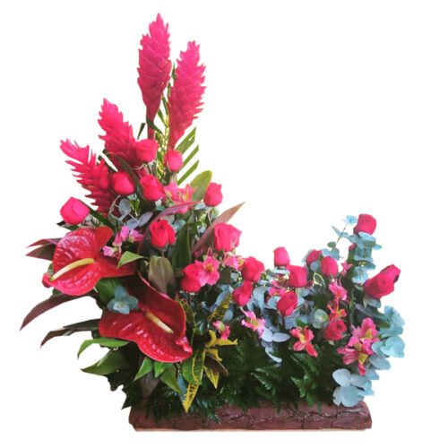 Jardinera de Rosas - Enviar flores.