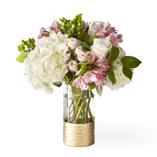 Capricho Floral - Ramo de Rosas y Hortensias