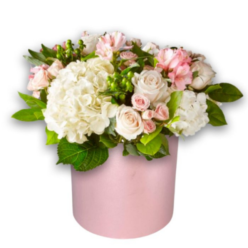 Box Capricho Floral - Box Multifloral de Rosas y Hortensias